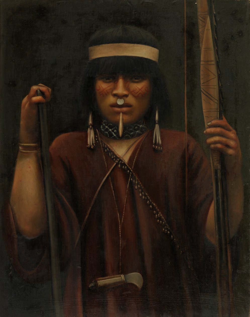 Cunivo Indian, ca. 1890-1892. od Unbekannt
