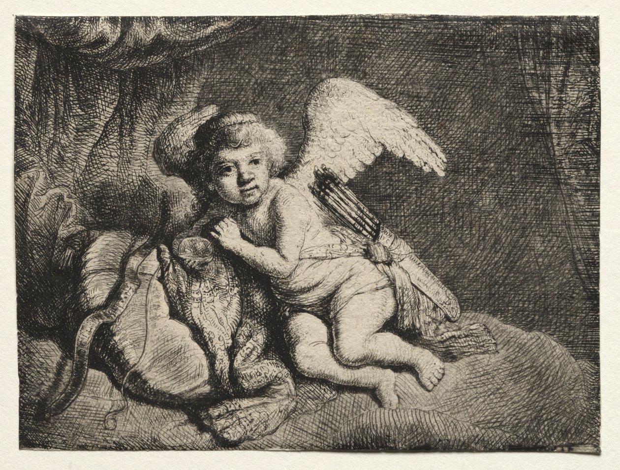 Cupid Resting, 1600s. od Unbekannt
