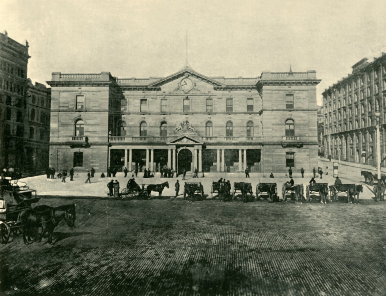 Custom House, Sydney, 1901. od Unbekannt