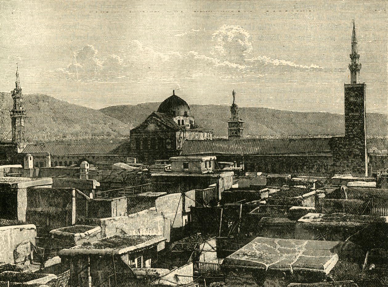 Damašek, 1890. od Unbekannt