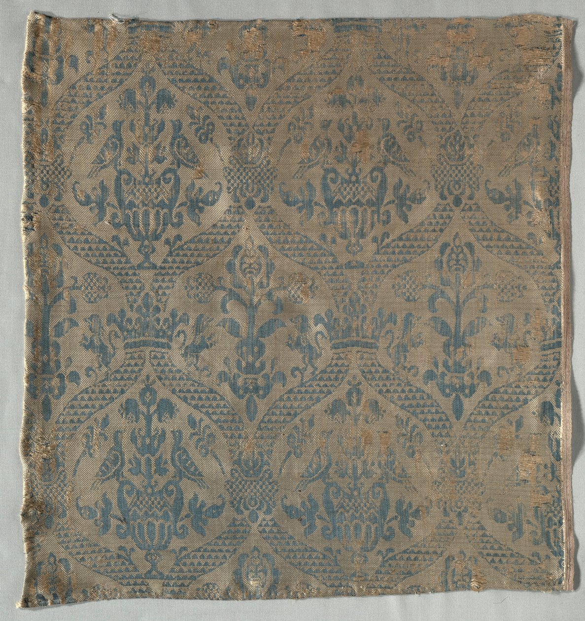 Damaškový fragment, 1500s. od Unbekannt