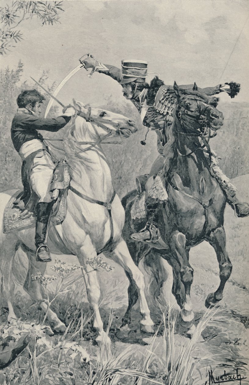 Smrt prince Louise v Saalfeldu, 1806, 1896. od Unbekannt