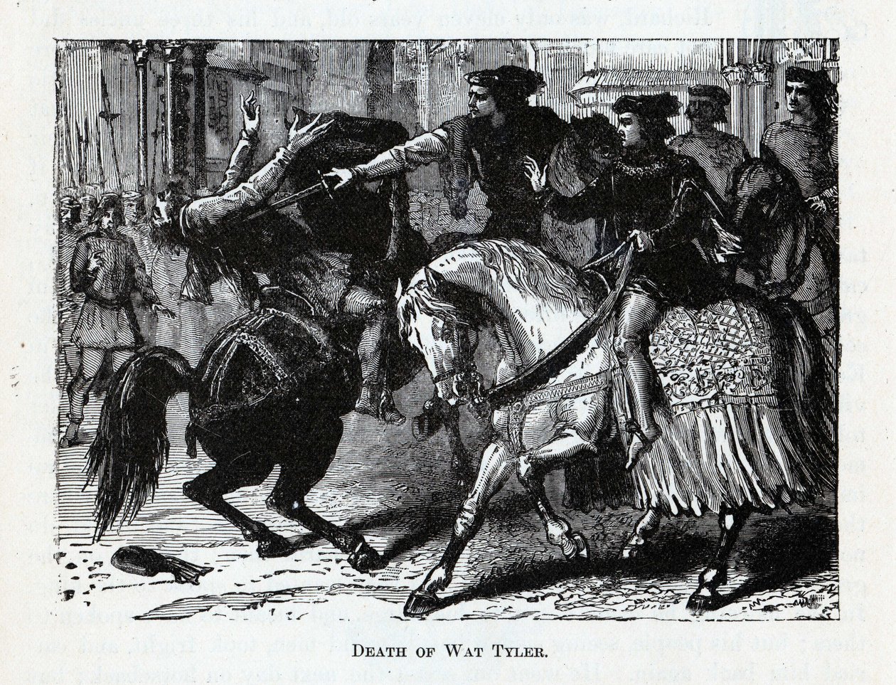 Smrt Wata Tylera, 1882 od Unbekannt