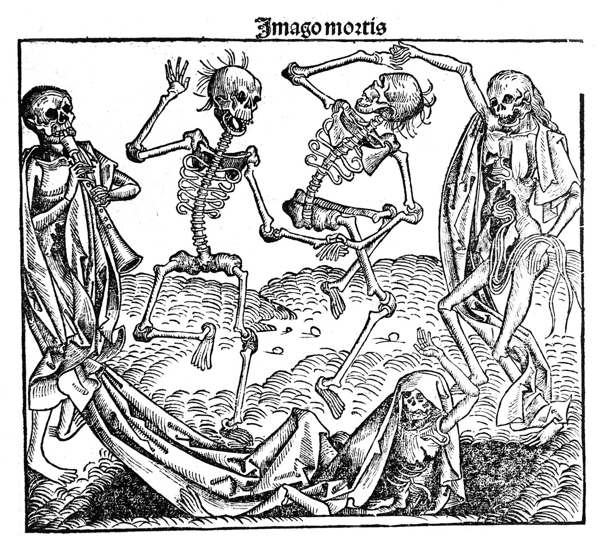 Smrt triumfující, 1493 od Unbekannt