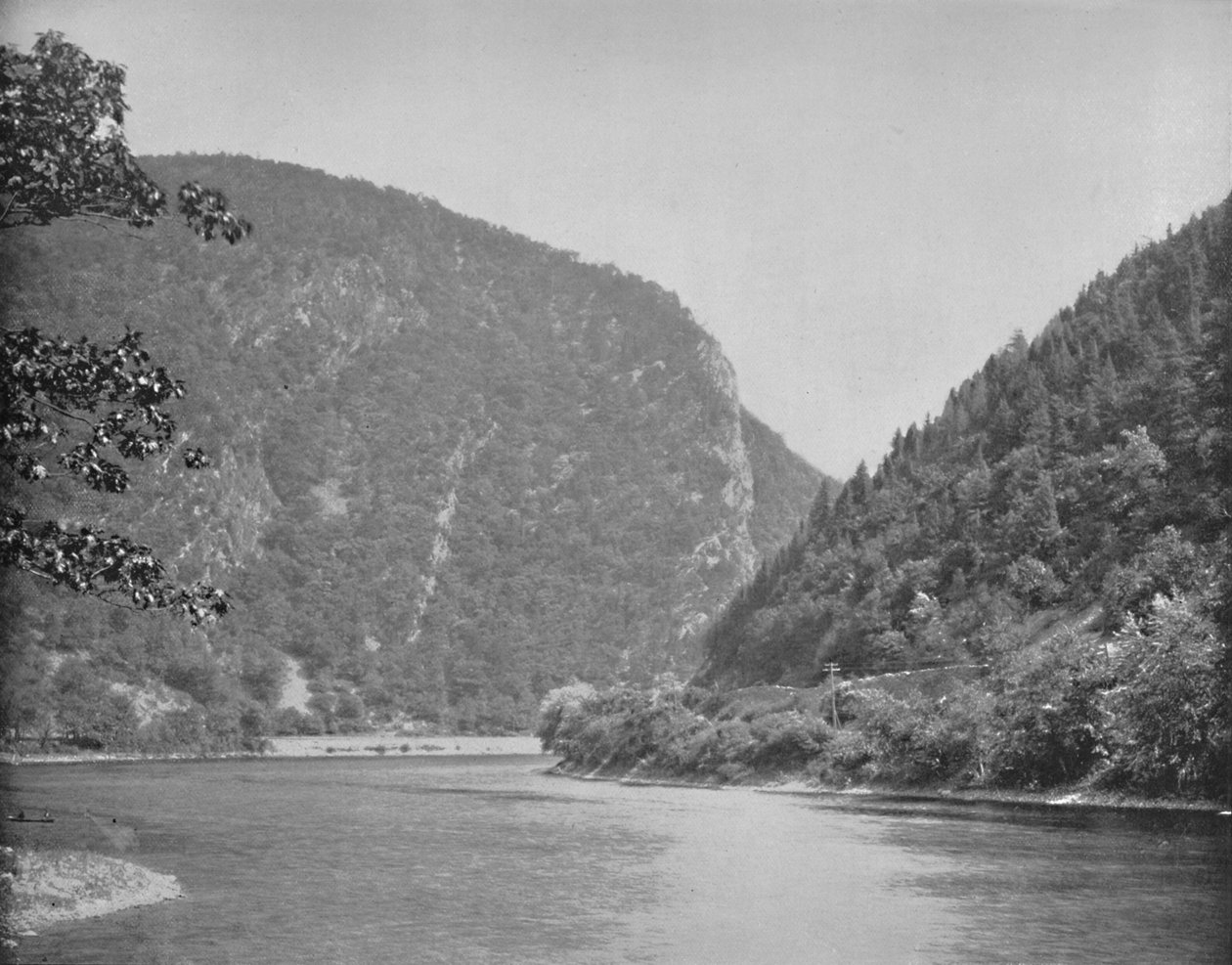 Delaware Water Gap, Monroe County, Penn, c1897. od Unbekannt