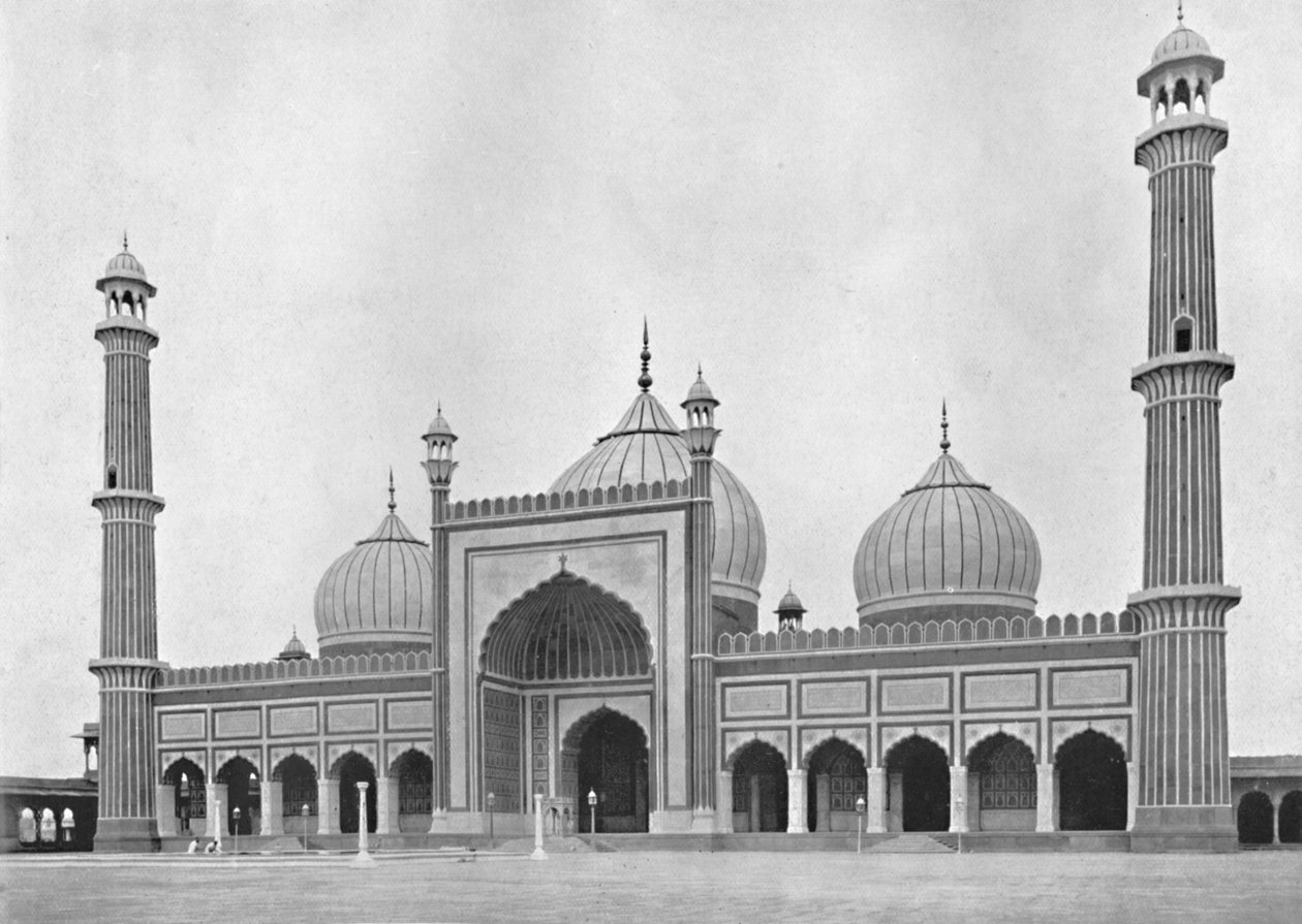 Dillí. Jumma Musjid, c1910. od Unbekannt