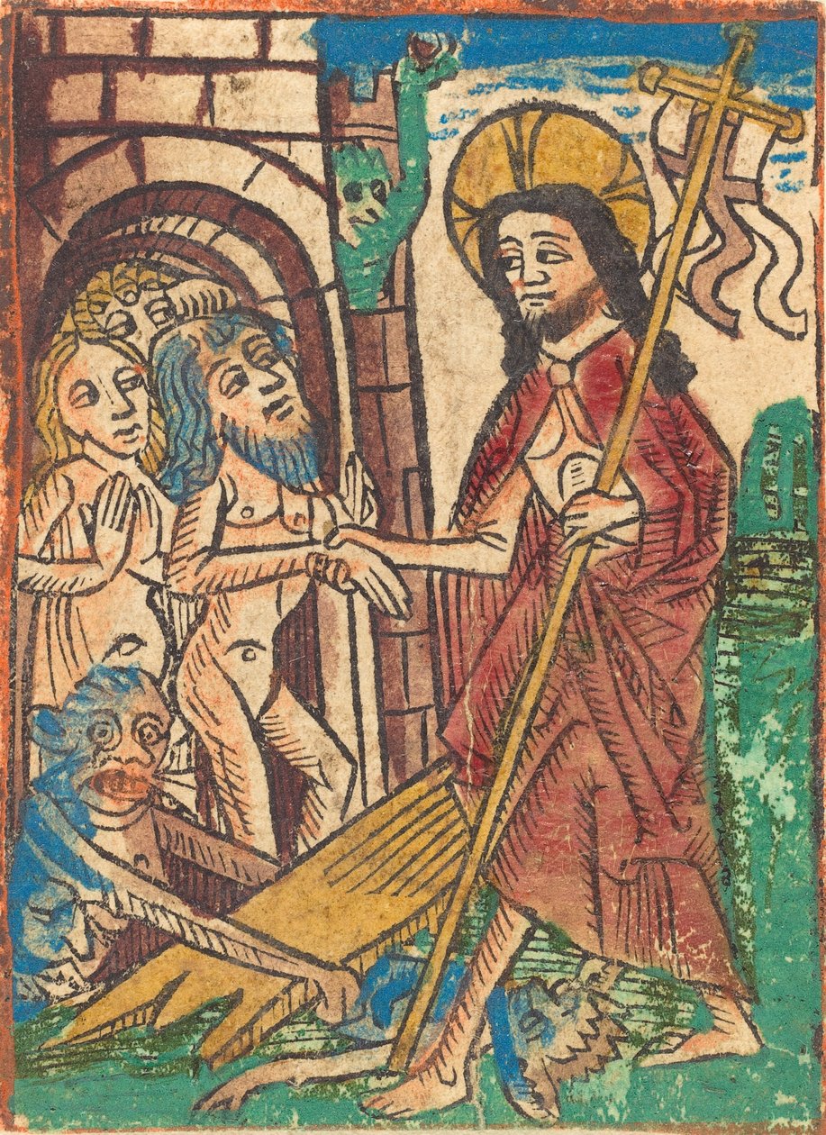 Sestup do limba, c. 1490. od Unbekannt