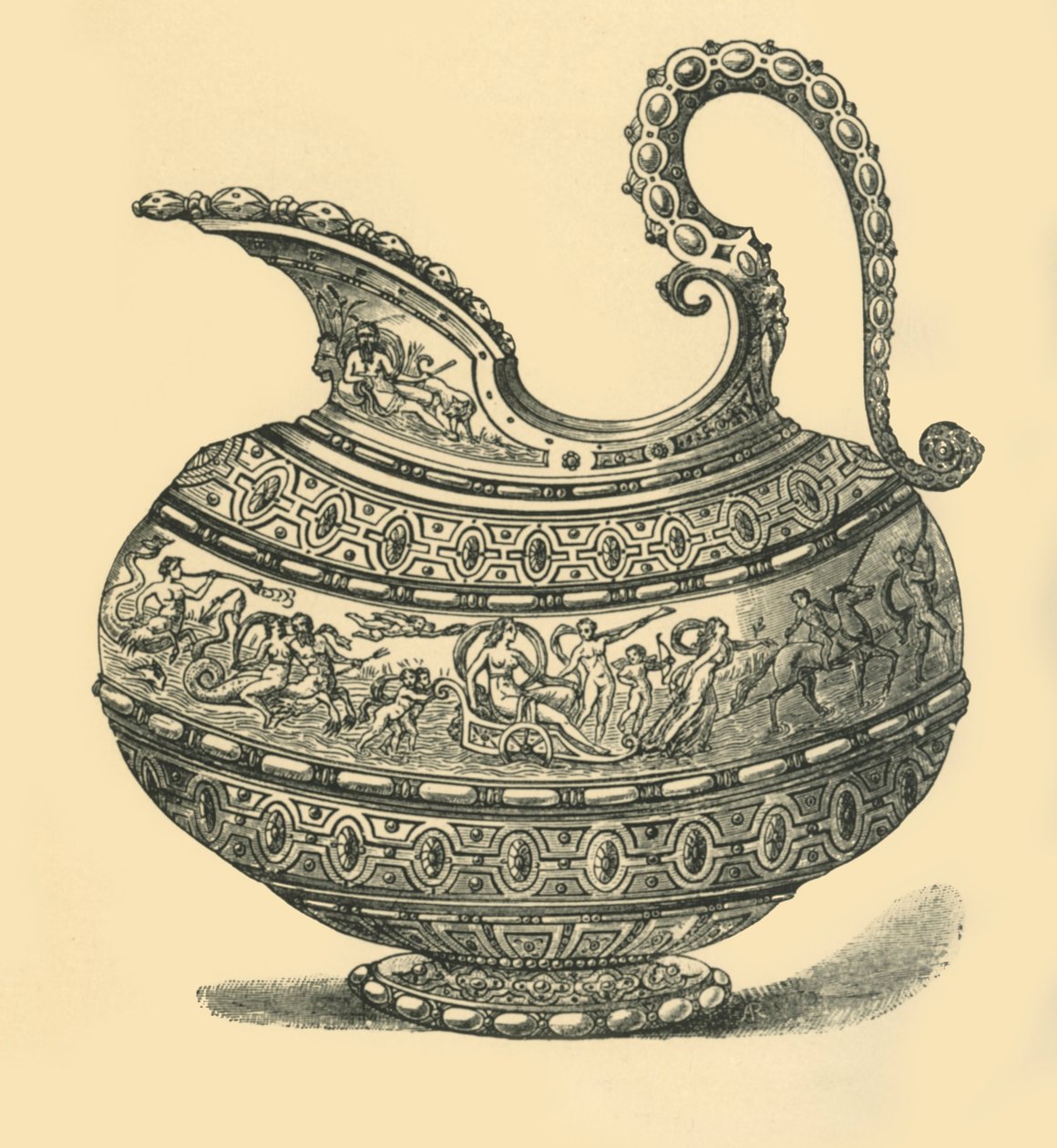 Design pro džbán, 1881. od Unbekannt