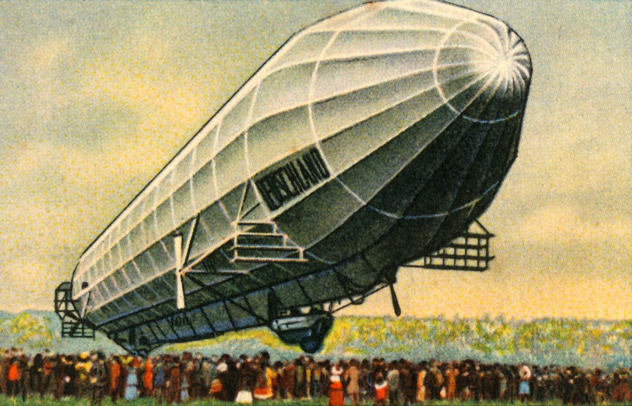Německo LZ7 zeppelin, 1910, 1932. od Unbekannt