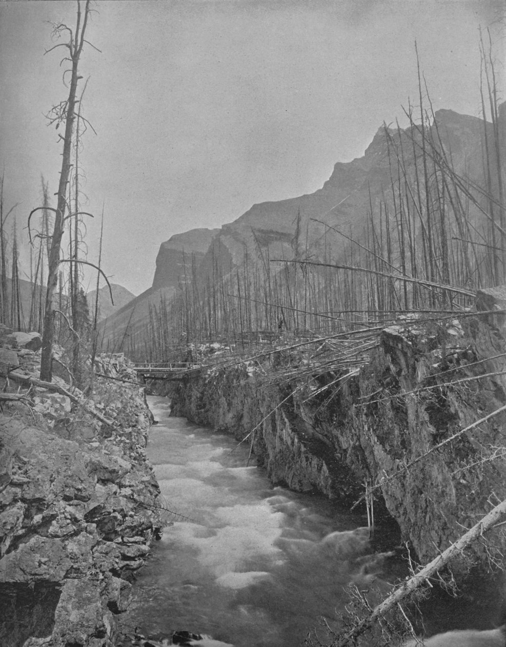 Devils Canyon, Banff, N. W. T., Kanada, c1897. od Unbekannt