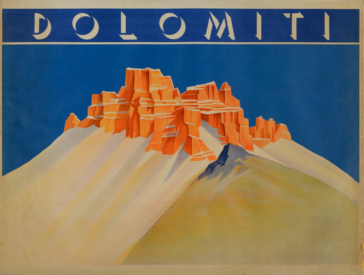 Dolomiti, 1910-1920. od Unbekannt