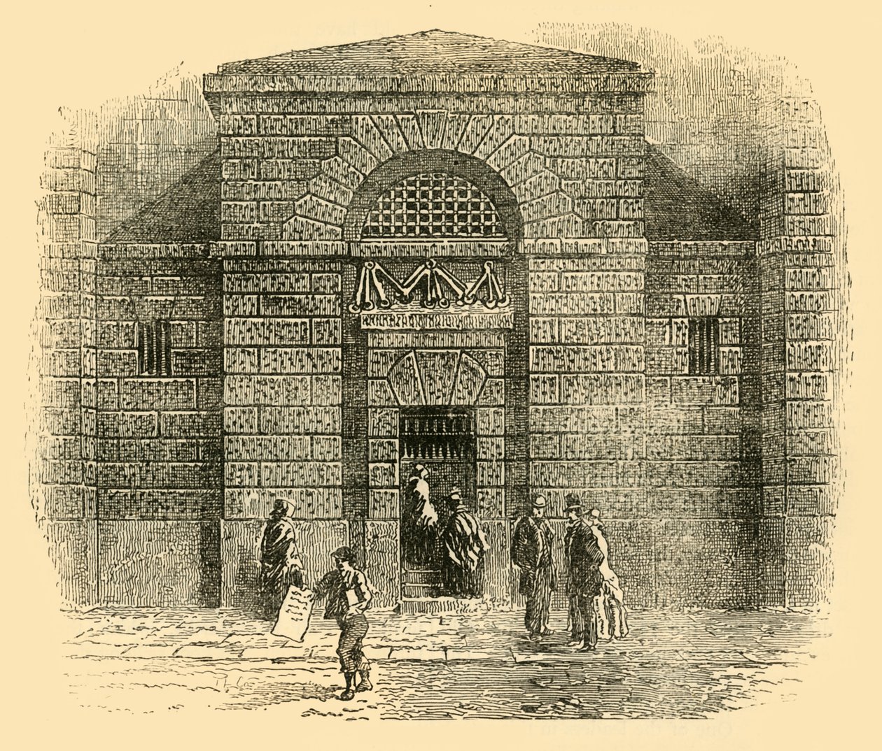 Dveře Newgate, c1872. od Unbekannt