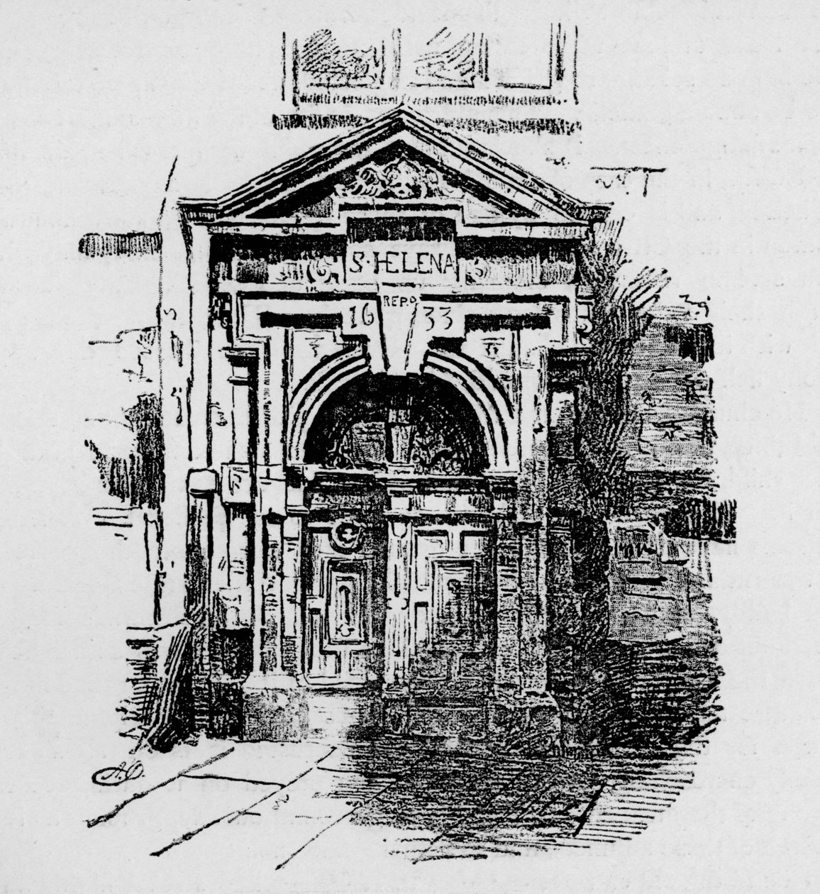 Dveře, St. Helens, 1890 od Unbekannt
