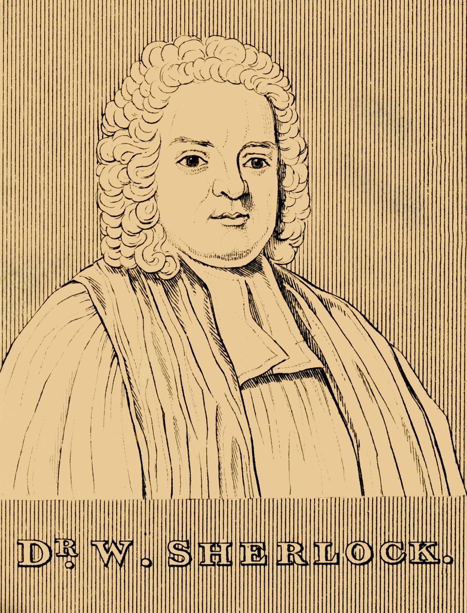 Dr W. Sherlock, c1641-1707, 1830. od Unbekannt