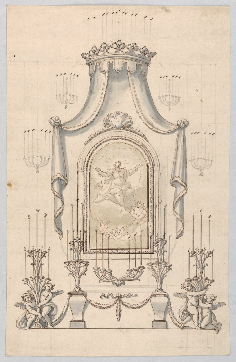 Kresba (Itálie), ca. 1775 od Unbekannt
