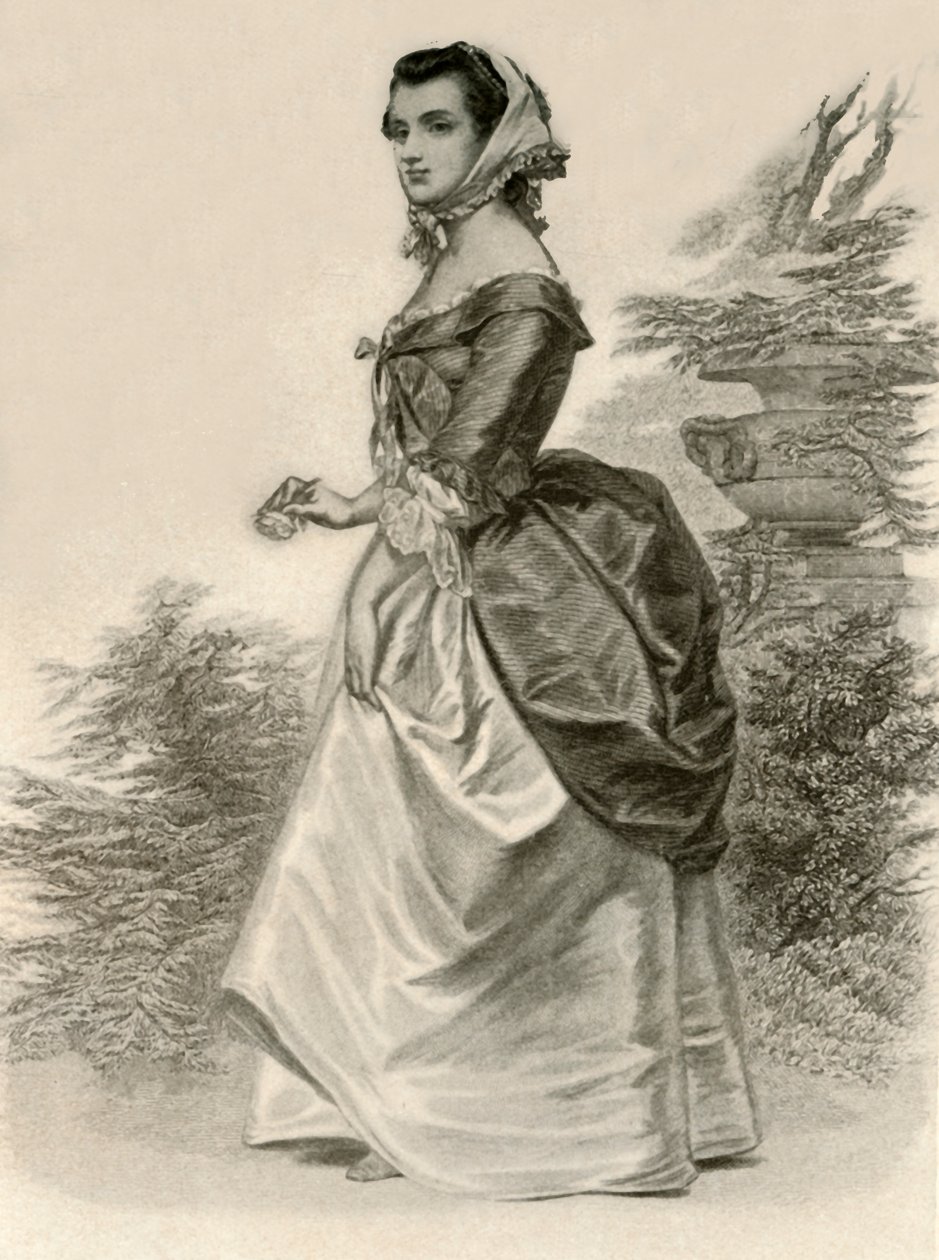 Šaty mladé dámy z Virginie, c1775, 1937. od Unbekannt