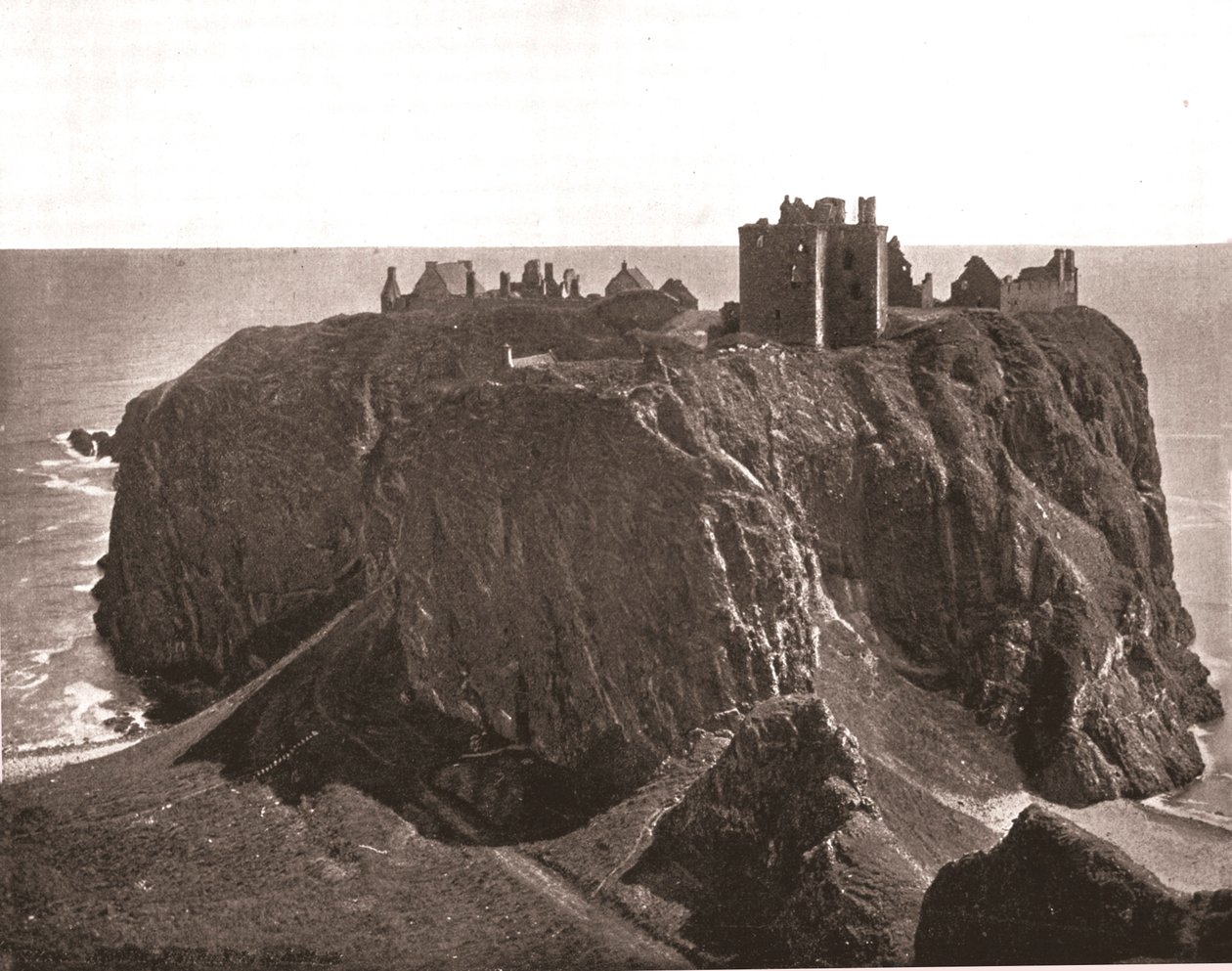 Hrad Dunnottar, Stonehaven, Skotsko, 1894. od Unbekannt