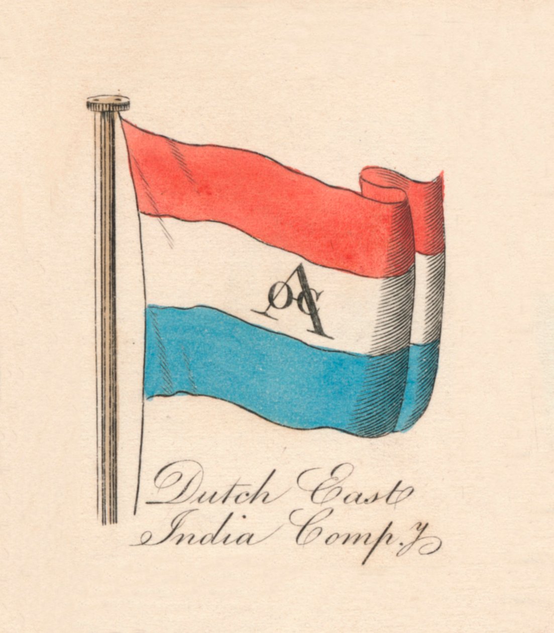 Nizozemská východoindická společnost, 1838 od Unbekannt
