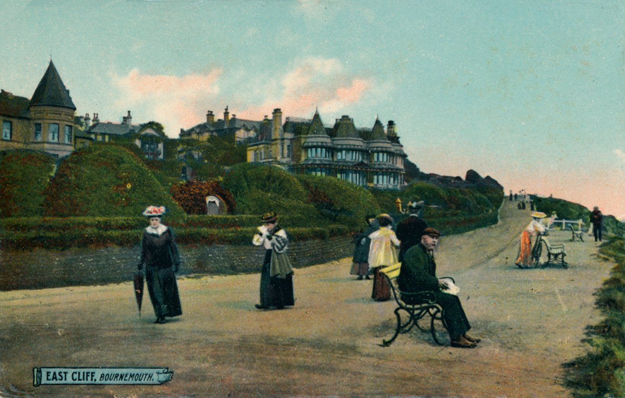 East Cliff, Bournemouth, c1905 od Unbekannt