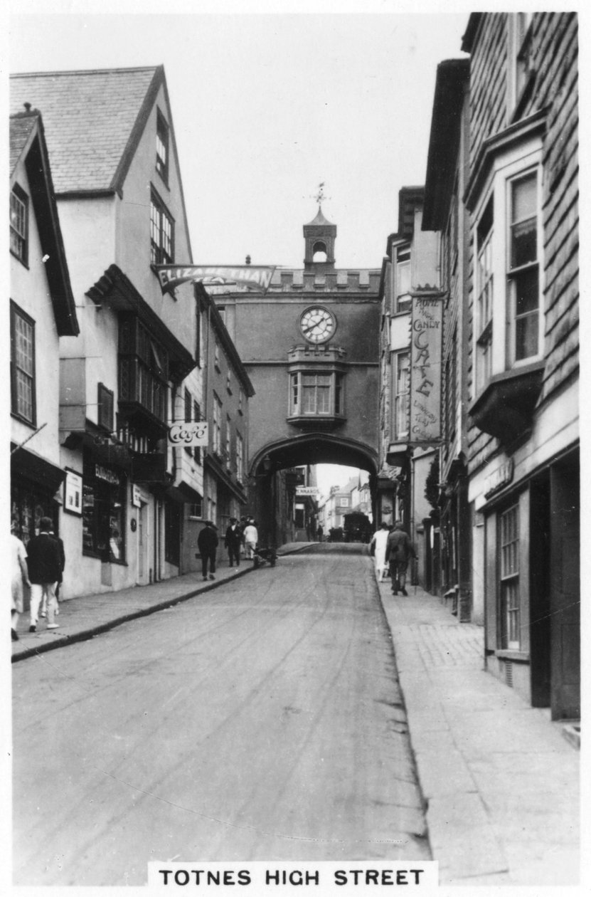 Eastgate, Totnes High Street, Devon, 1937 od Unbekannt