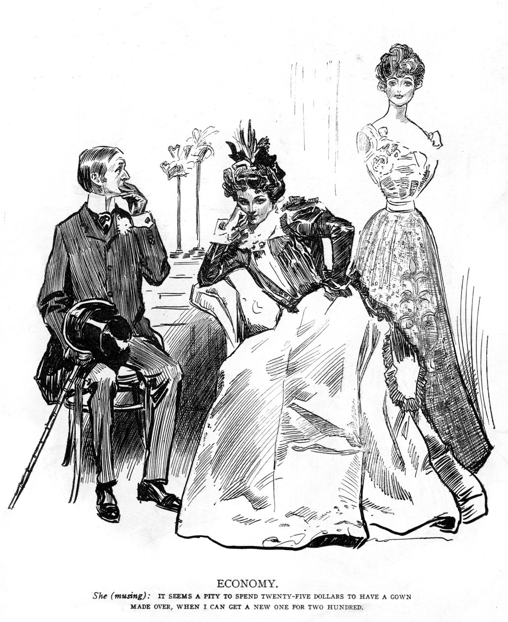 Hospodářství, 1899 od Unbekannt