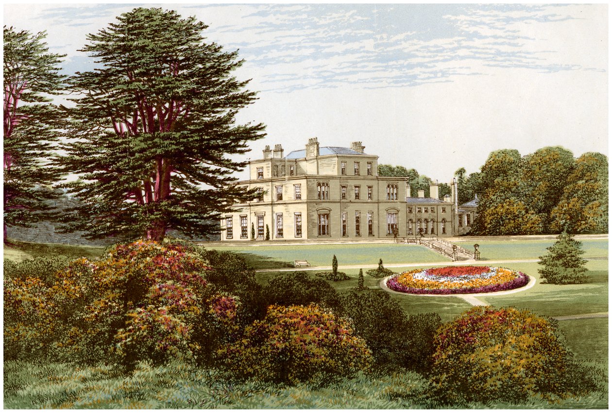 Eden Hall, Cumberland, domov Baroneta Musgravea, c1880 od Unbekannt
