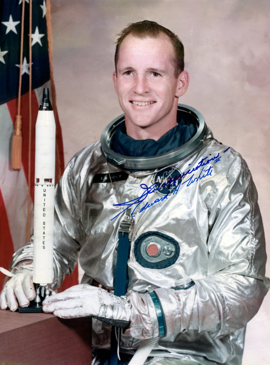 Edward Higgins White II 1930-1967, americký astronaut, 60. léta od Unbekannt