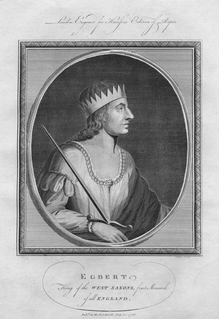 Egbert, král Wessexu, 1786. od Unbekannt