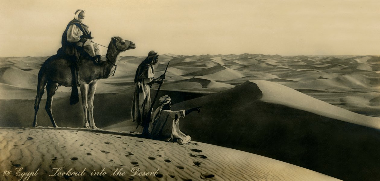 Egypt – Vyhlídka do pouště, c1918-c1939. od Unbekannt