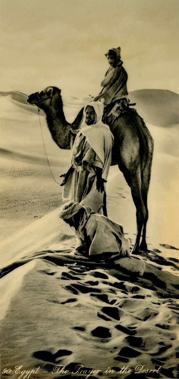 Egypt - Modlitba v poušti, c1918-c1939. od Unbekannt