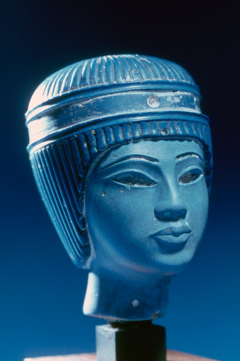 Egyptská busta, možná Tutanchamon, 18. dynastie od Unbekannt