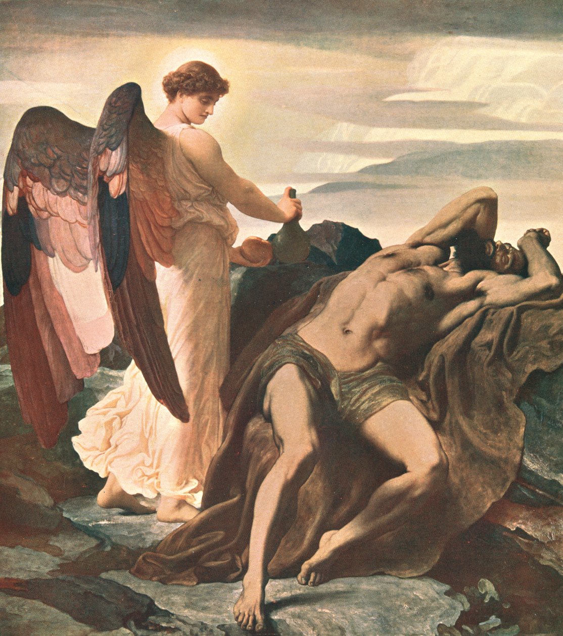 Eliáš v divočině, 1877-1878, c1902. od Unbekannt