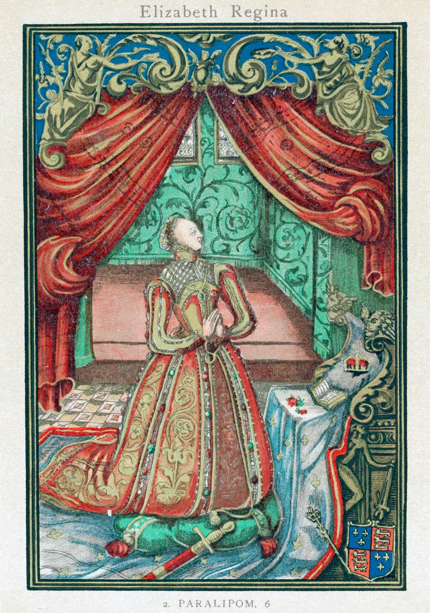 Alžběta I., královna Anglie a Irska, 1569 od Unbekannt