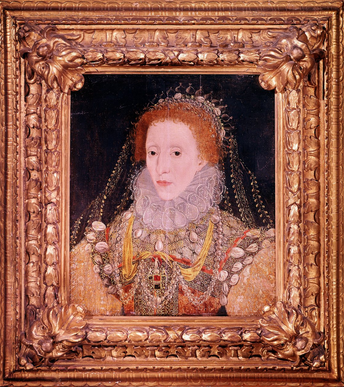 Alžběta I., královna Anglie a Irska, c1580 od Unbekannt