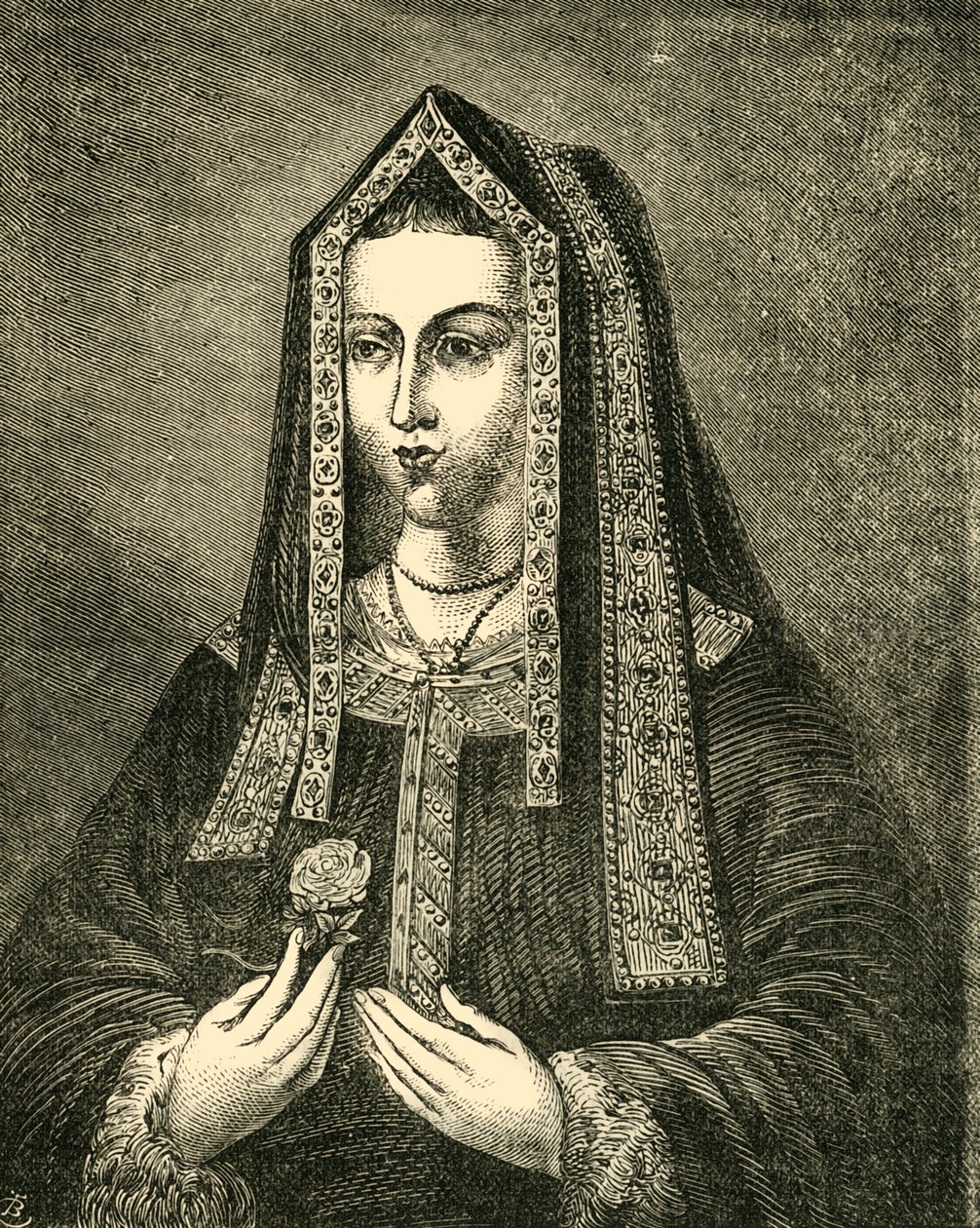 Alžběta, manželka Jindřicha VII., 1881. od Unbekannt