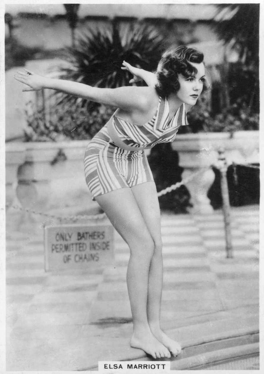 Elsa Marriott , herečka, 1938 od Unbekannt