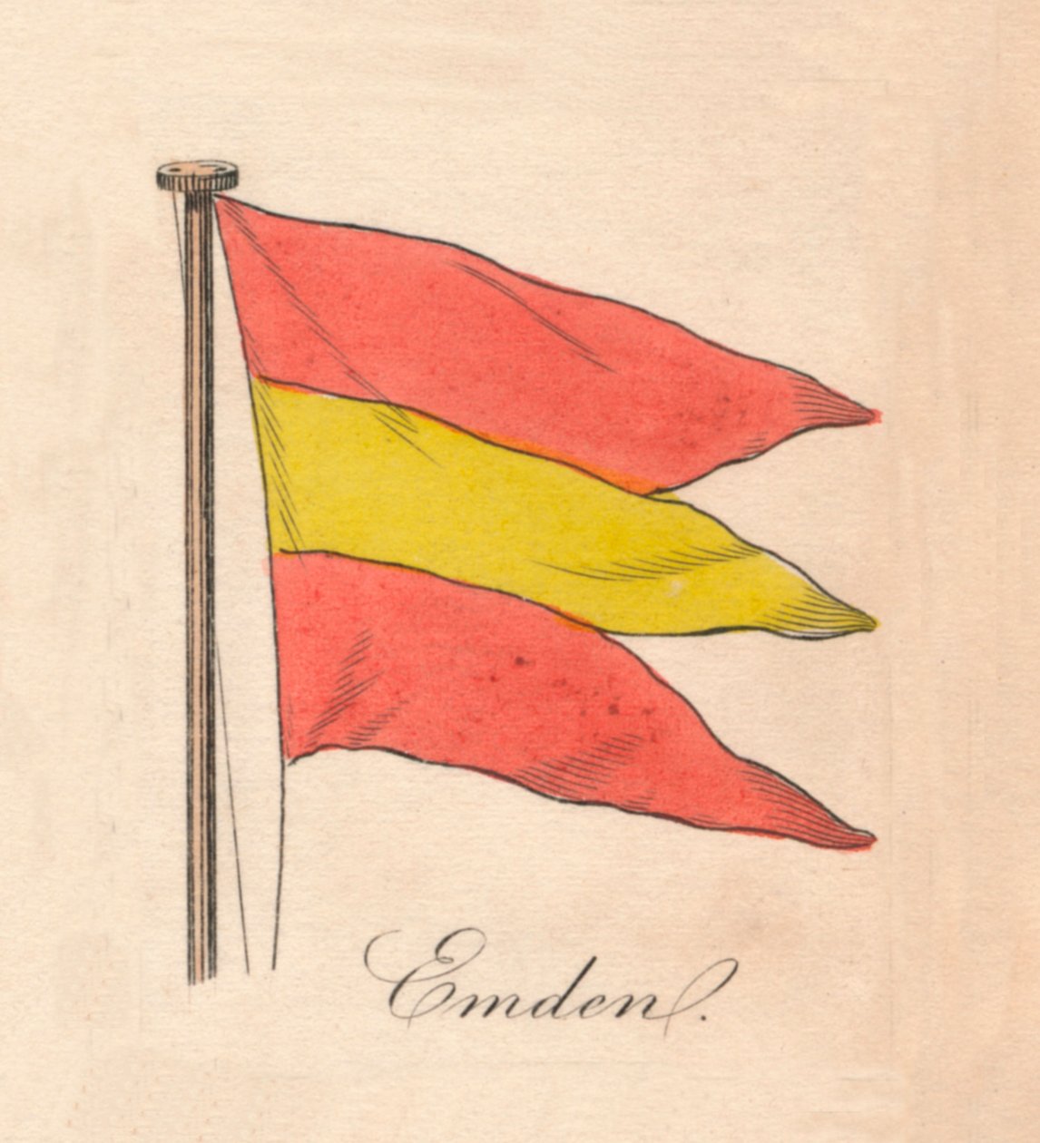 Emden, 1838 od Unbekannt
