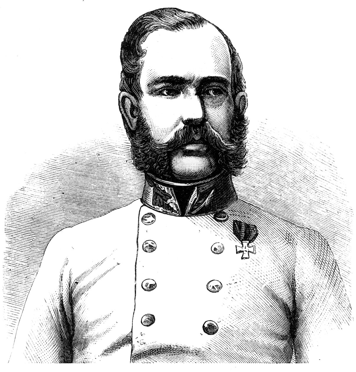 Rakouský císař František Josef od Unbekannt