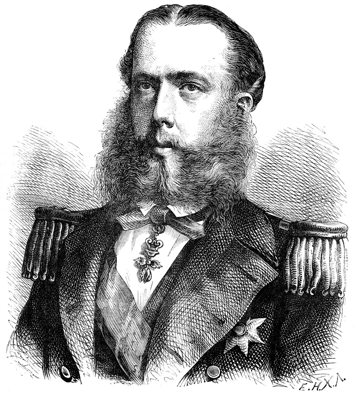 Císař Maxmilián Mexický, c1880 od Unbekannt