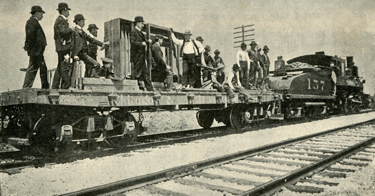 Na cestě k venkovnímu studiu, 1901. od Unbekannt