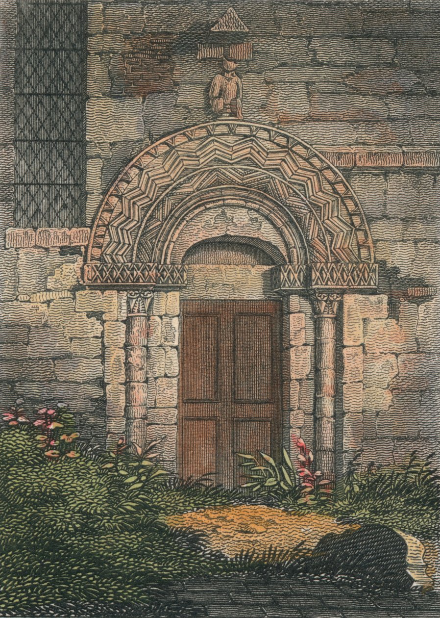 Vchod do kostela Patricksbourne, 1817. od Unbekannt