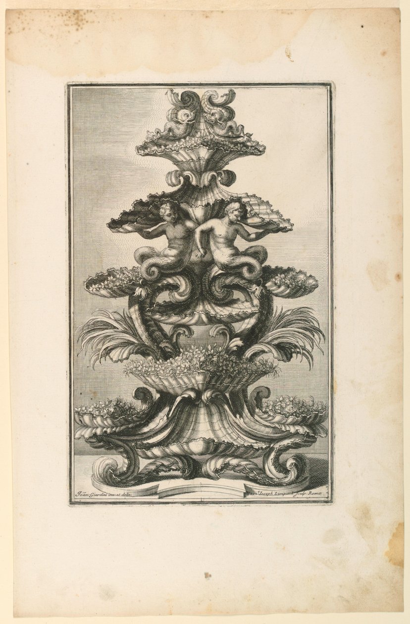 Epergne, od Drawings By od Unbekannt