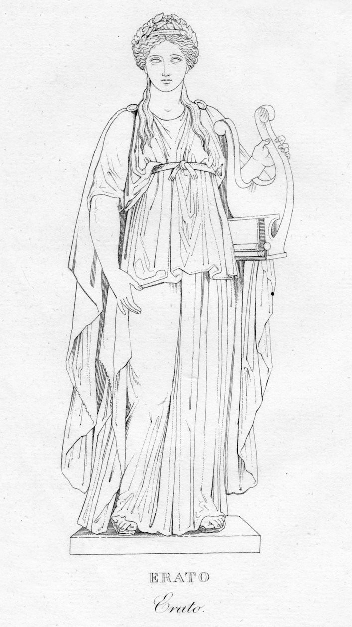 Erato, c1850 od Unbekannt