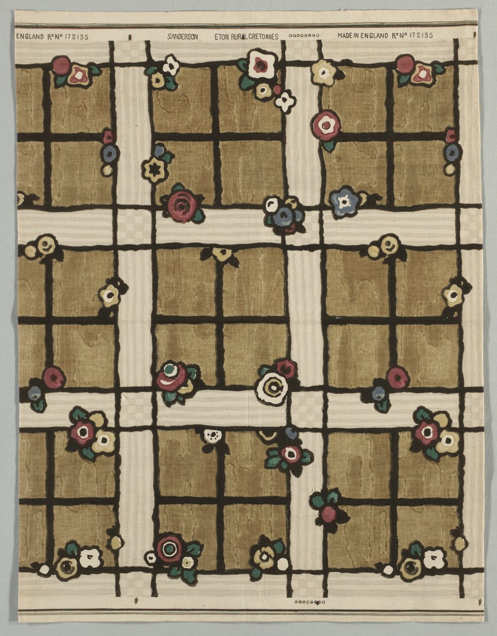 Eton Rural Cretonne č. 172135, konec 19. století. od Unbekannt