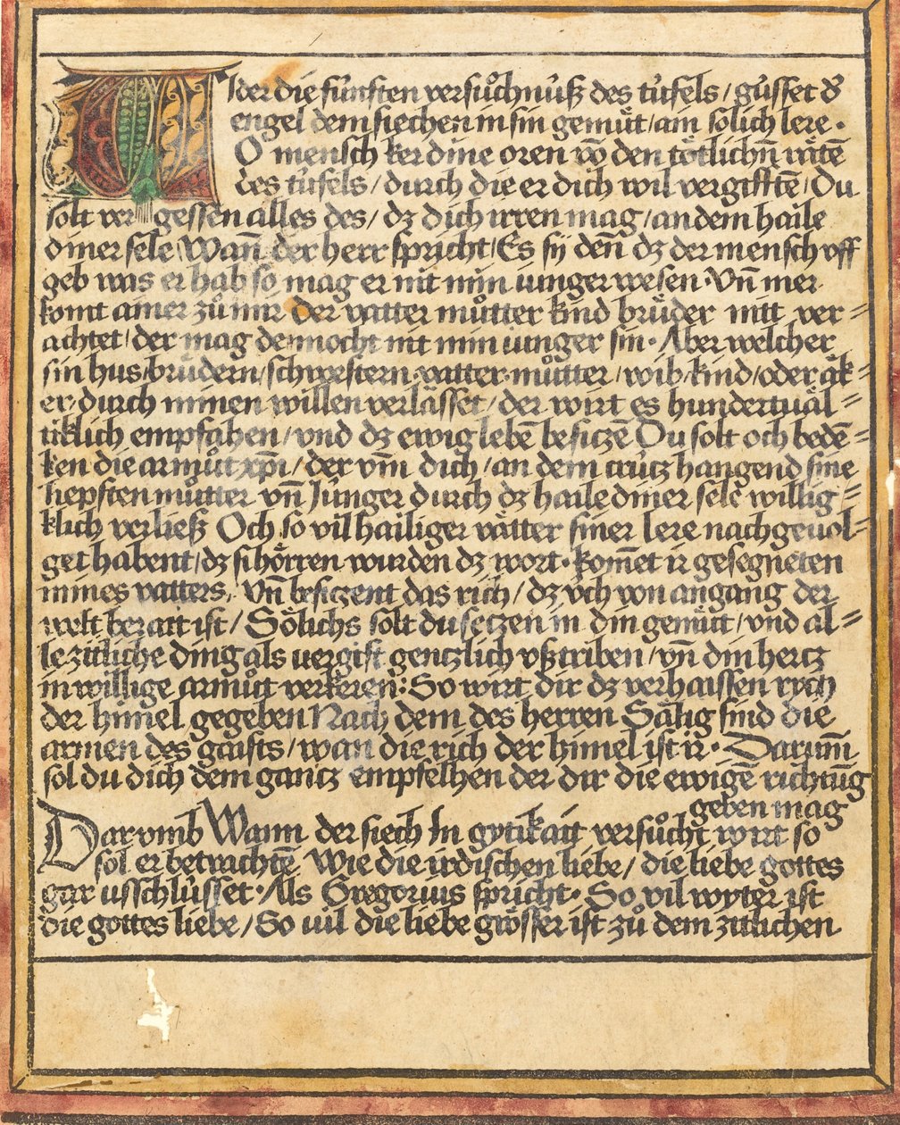 Nabádání proti hrabivosti, c. 14701475. od Unbekannt