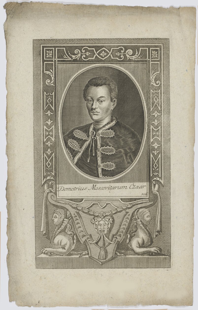Falešný Dmitrij I, asi 1723-1724. od Unbekannt
