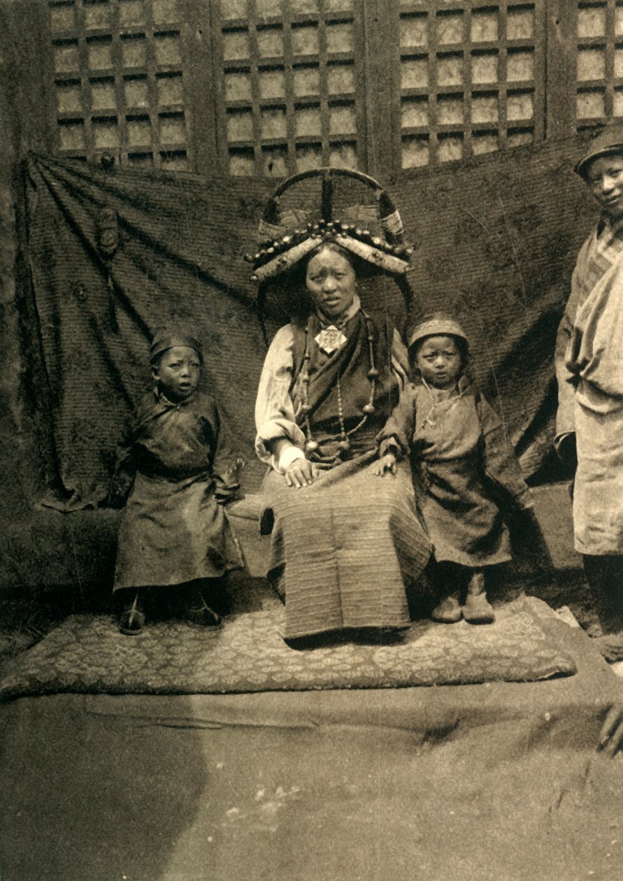 Rodina guvernéra Tingri, c1918-c1939. od Unbekannt