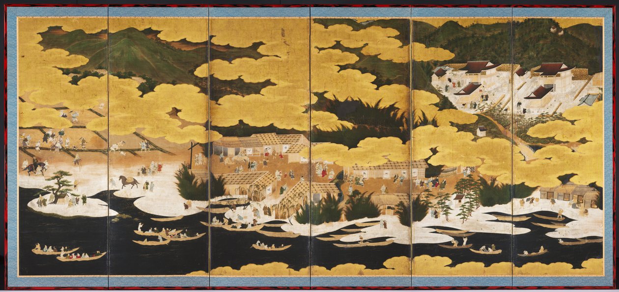 Slavné pohledy na Omi, 1660-90s. od Unbekannt