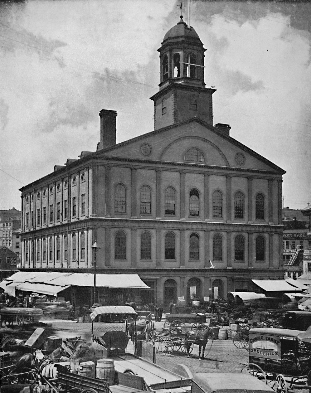 Faneuil Hall, Boston, c1897. od Unbekannt