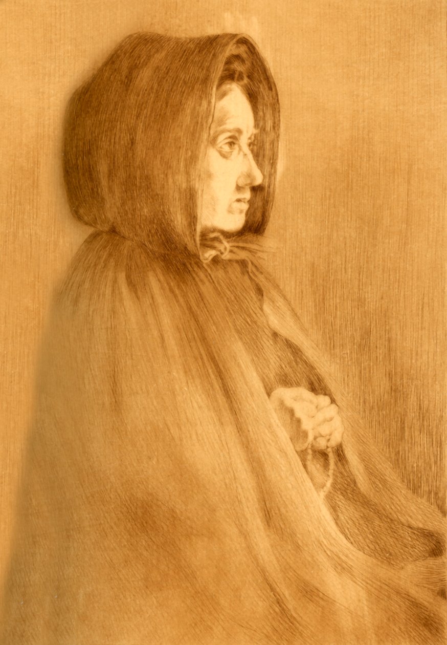 Femme En Prière, 1908. od Unbekannt